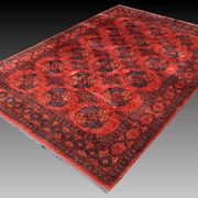 Tapis d'orient Boukhara Turkmène Afghanistan : 350 x 255 Cm