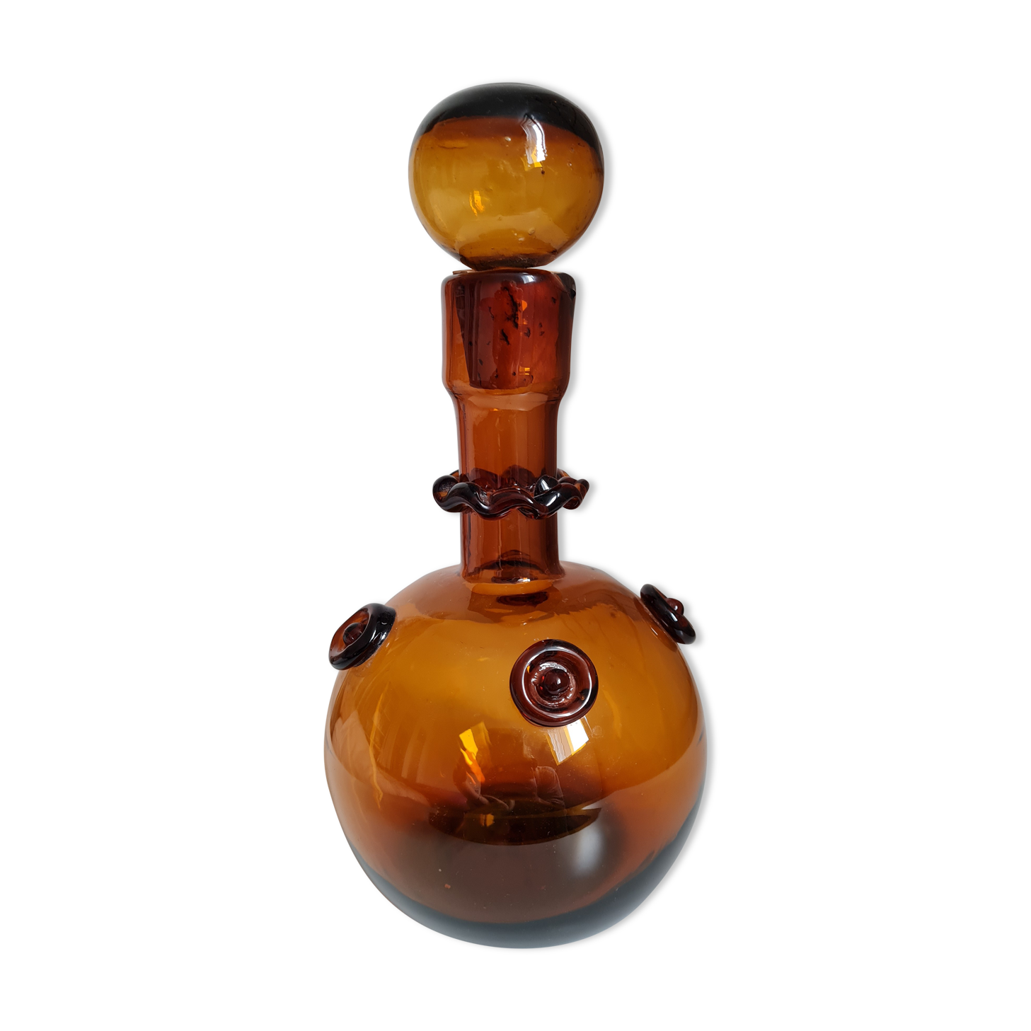 Blown glass decanter
