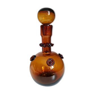 Blown glass decanter