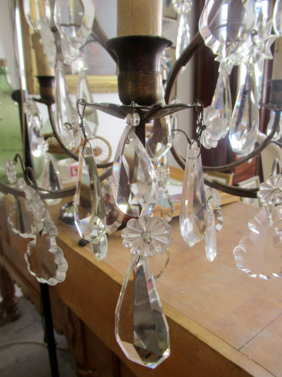 Chandelier with tassels