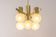 Sciolari chandelier in brass, Italy, 1960s.