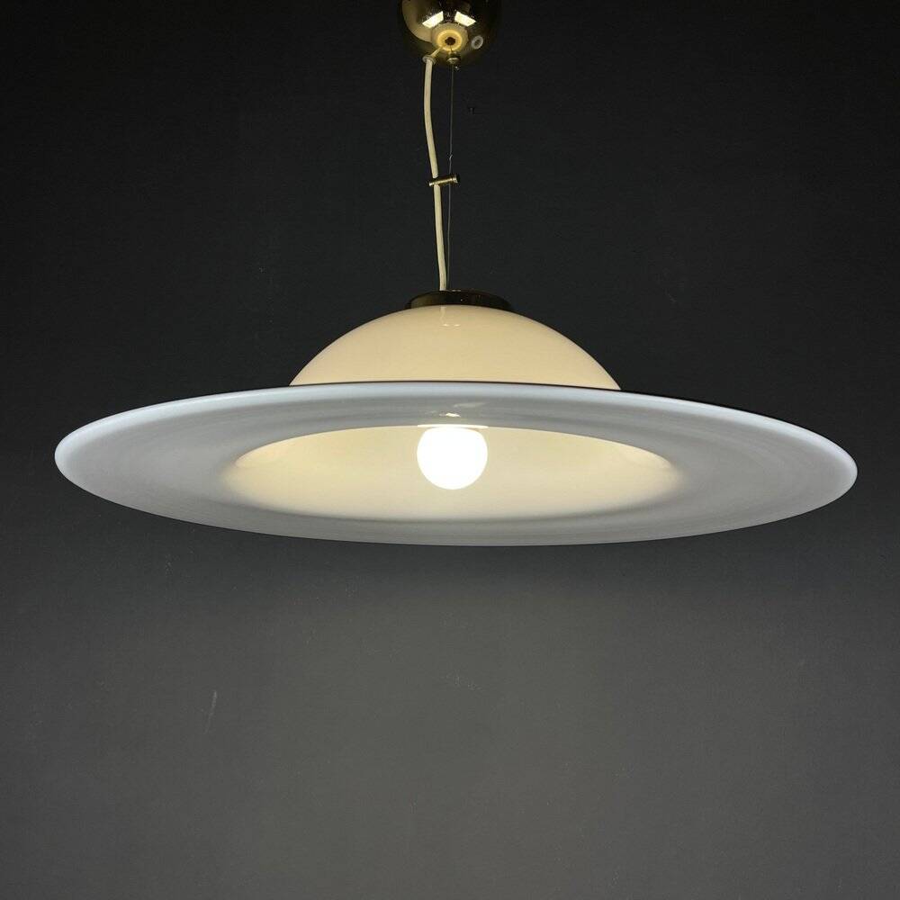 Large Murano glass pendant, Italy, 1970s