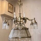 Large chandelier counter, billiards, casino