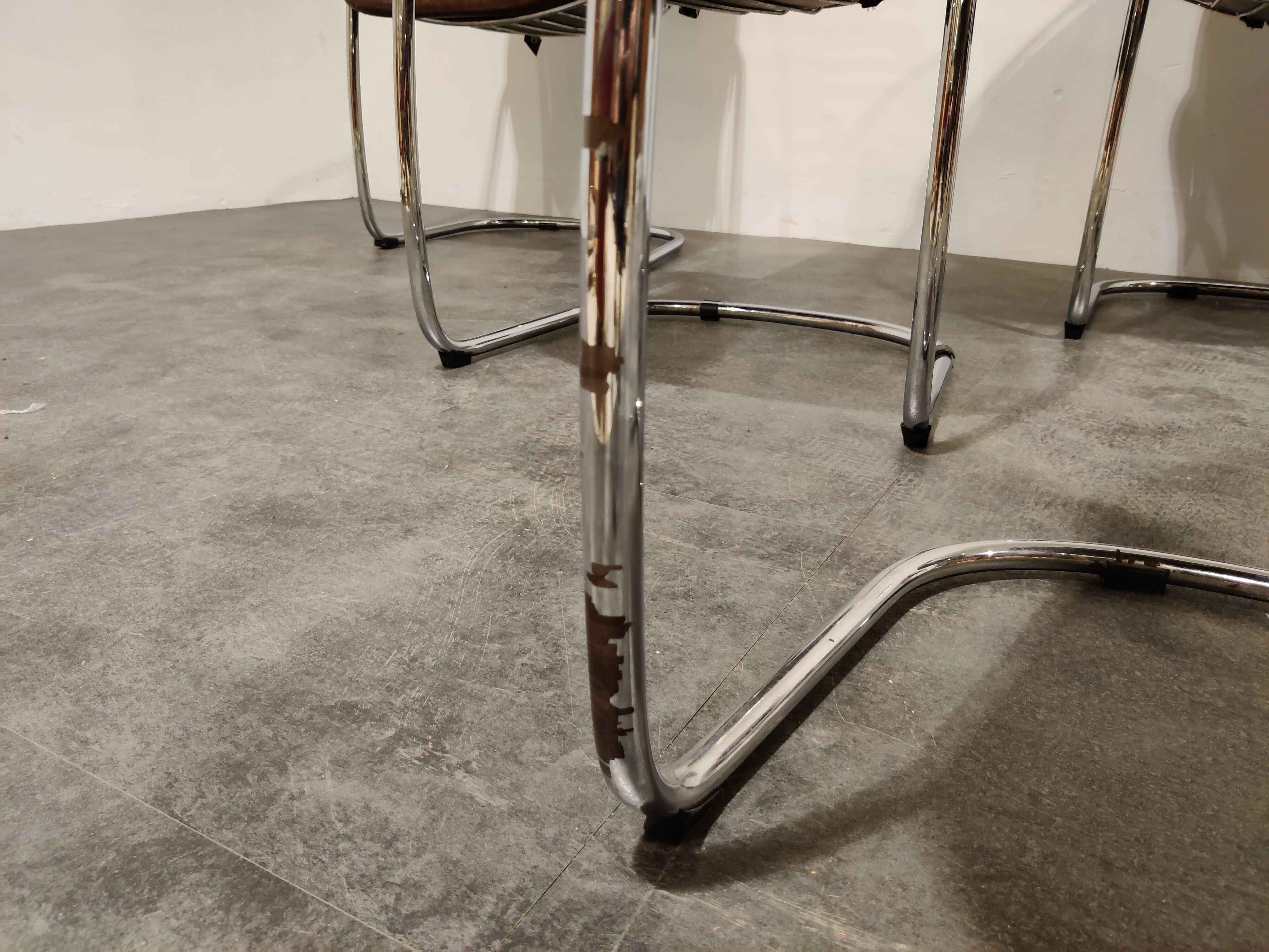 Gastone Rinaldi Dining chairs, 1970s