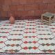 Handmade berber carpet in morocco 245 x 140 cm
