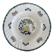 Large deep plate Longwy old Rouen