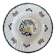 Large deep plate Longwy old Rouen