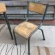 Desk et chair child Mullca 510 vintage school 50/60