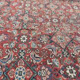 Tapis ancien persan kurde Malayer en longueur 200x490 cm
