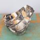Vintage pipe holder or pipe rest in marbled effect tiles, SC3 Italy, vintage
