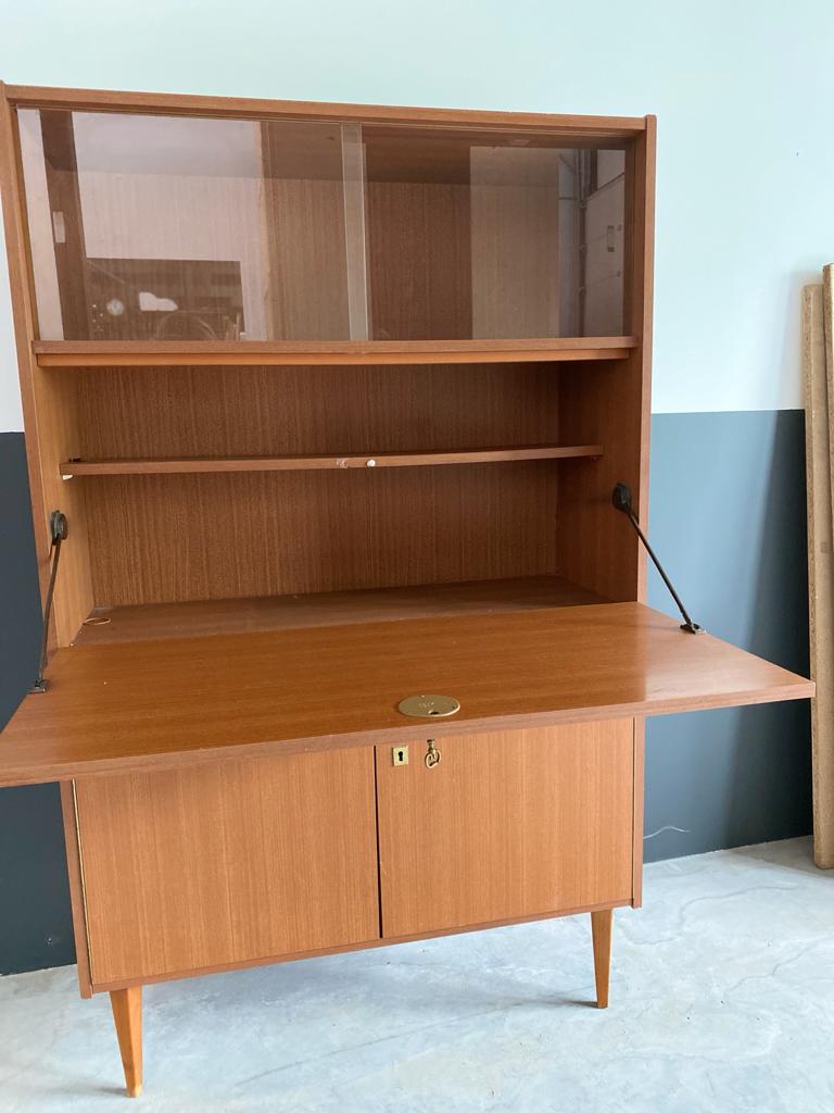 Vintage wooden secretary