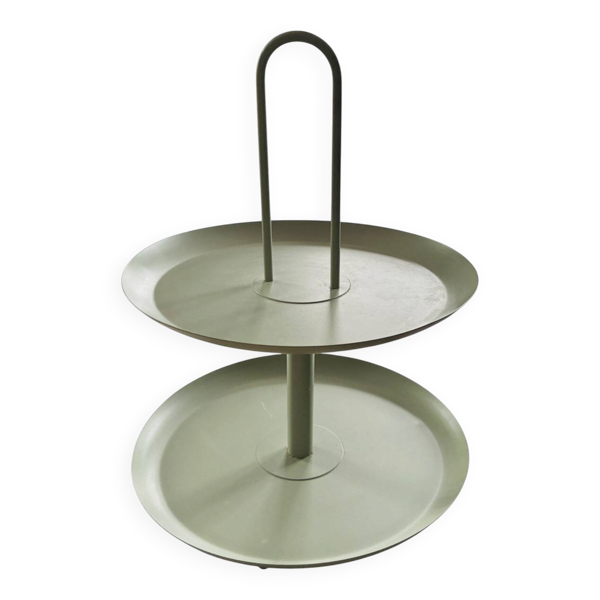 Présentoir métal 2 plateaux