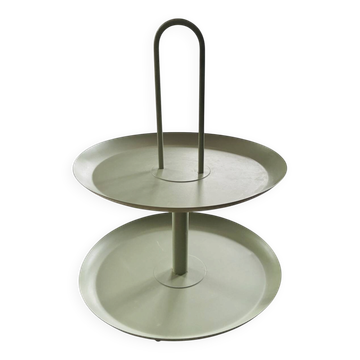 Présentoir métal 2 plateaux