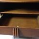 Pair of vintage bedside tables wood Maugrion