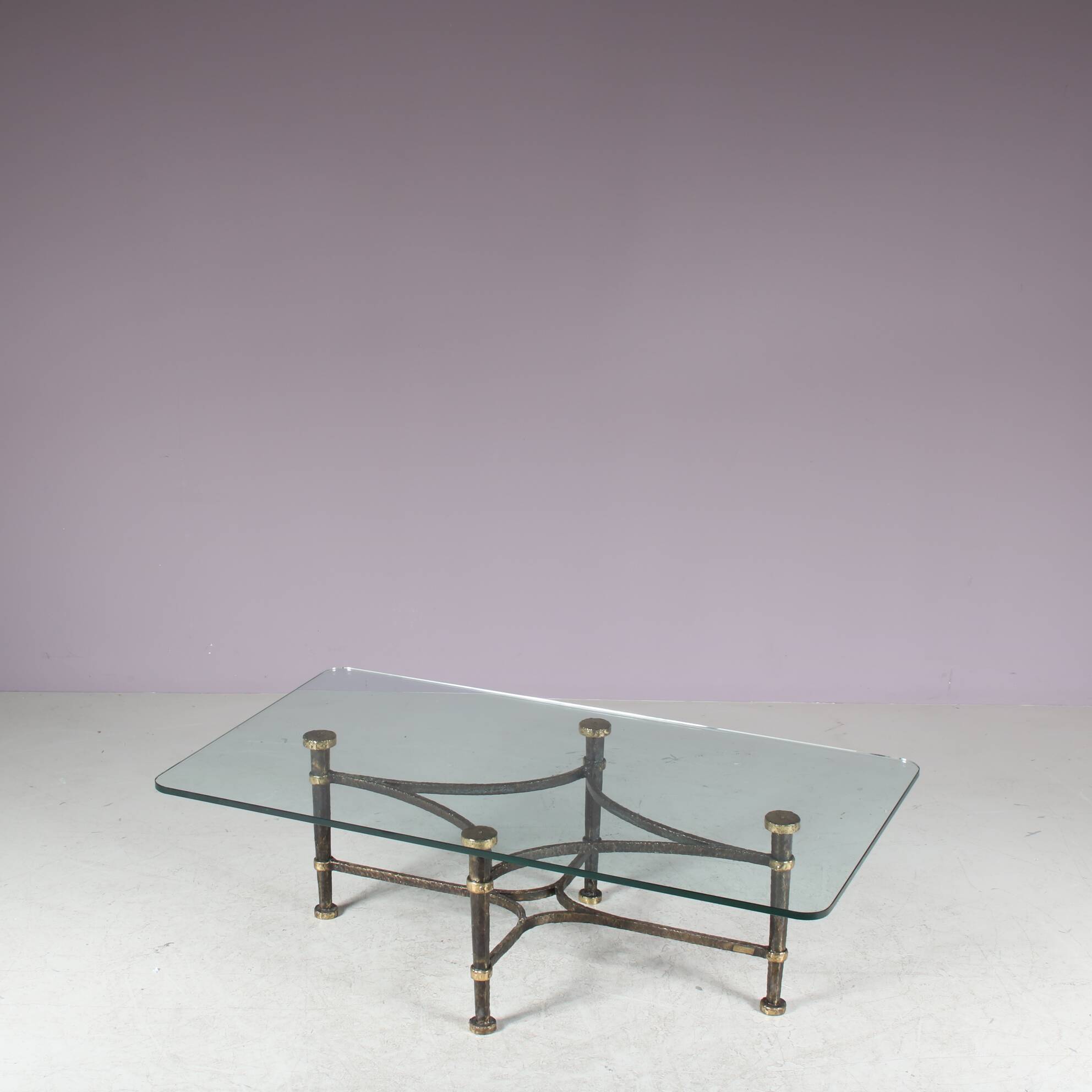 1990s Brutalist style coffee table from Italy