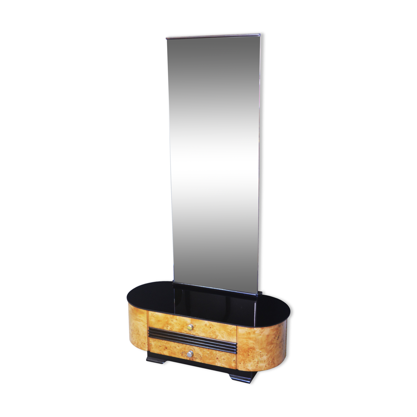 1950's mid century dressing table by Jindrich Halabala for UP Brno