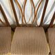 Mid century retro vintage teak and cloth dining chairs by GPlan 1970