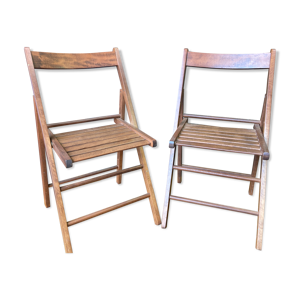 Paire de chaises terrasse