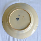 Longwy dish Japanese décor late nineteenth