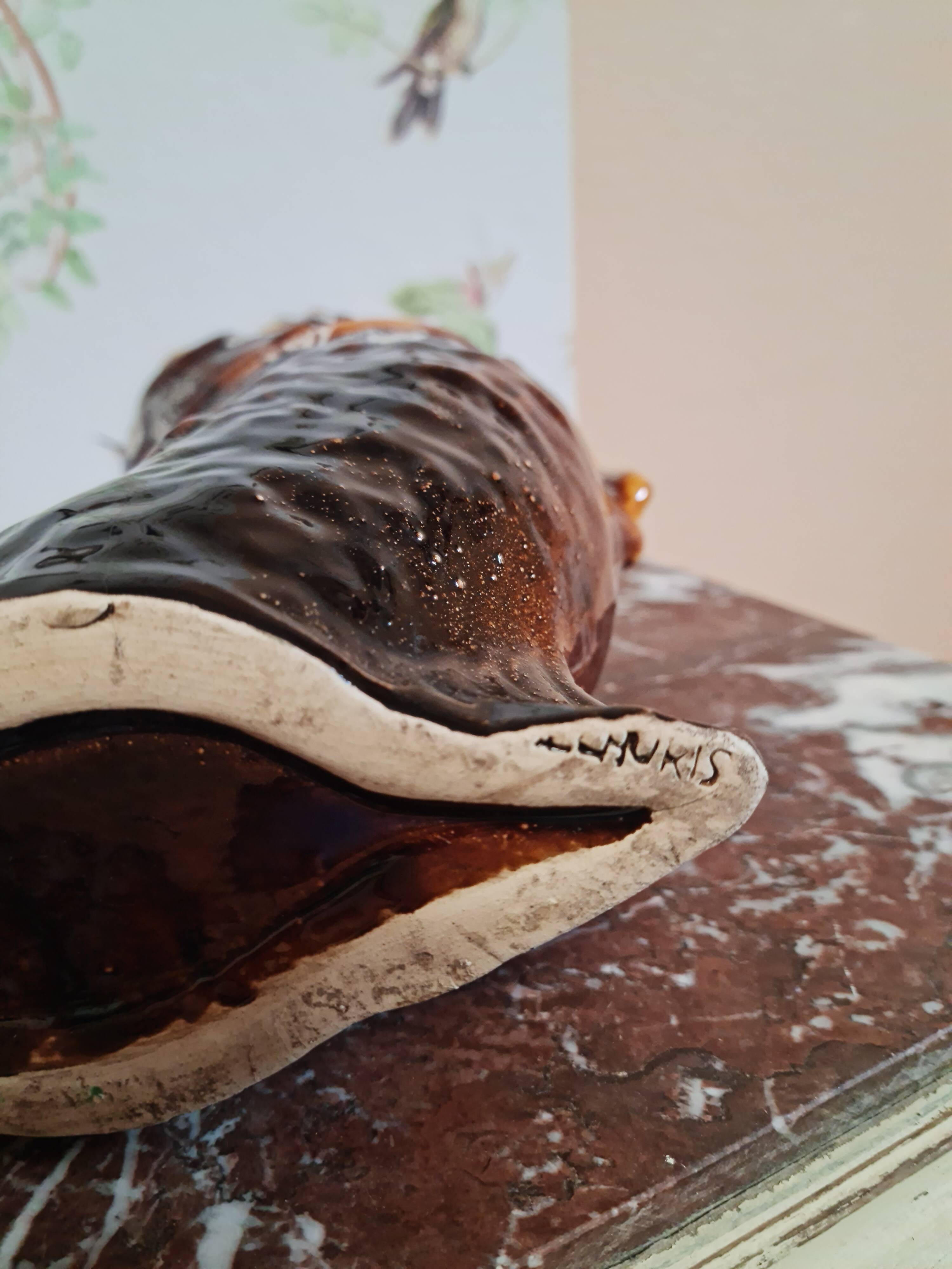 Pichet Glouglou signed Vallauris