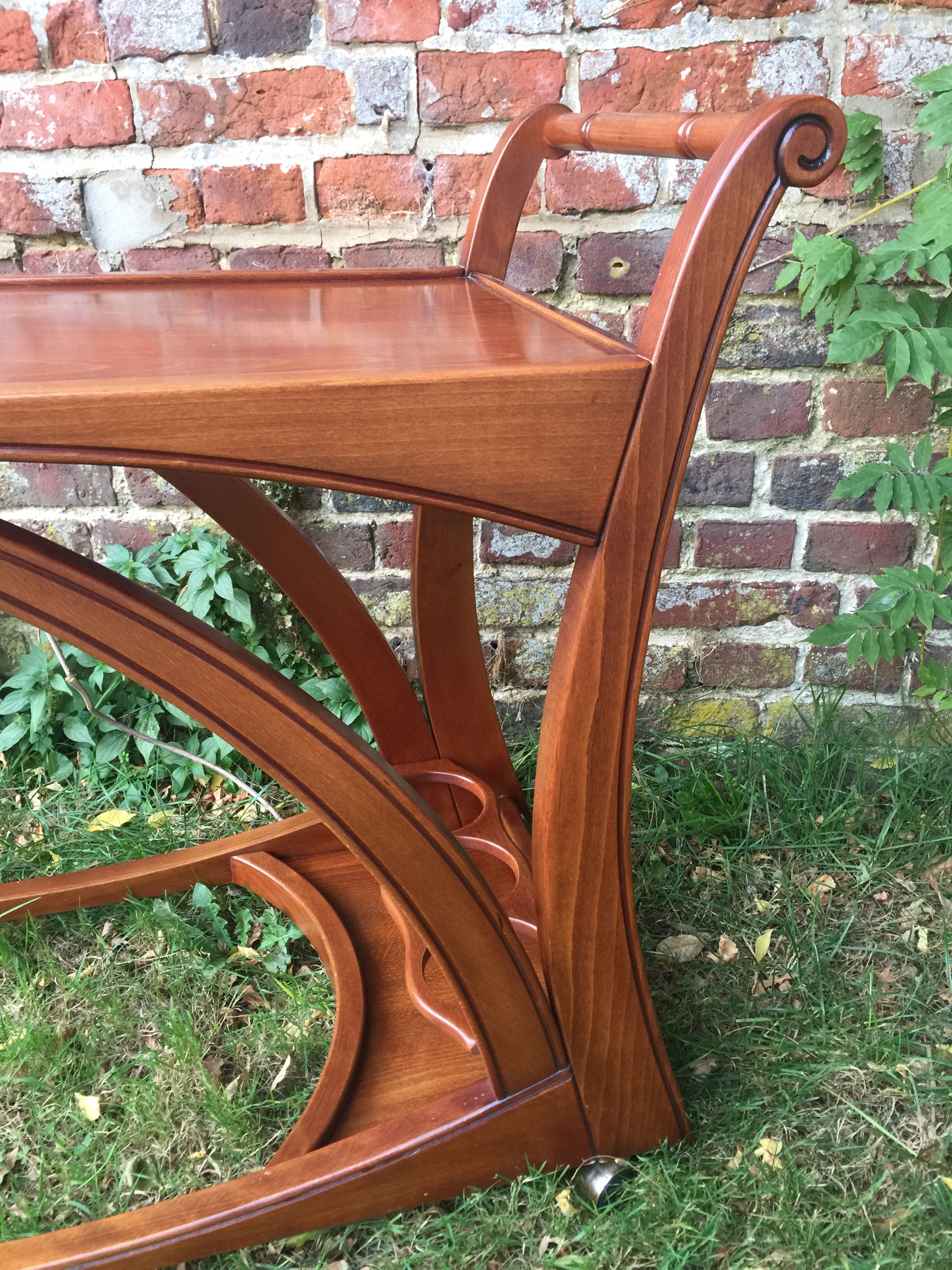 Vintage wood dessert