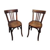 Paire de chaises bistrot