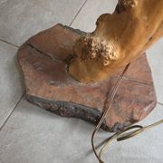 Brutalist floor lamp