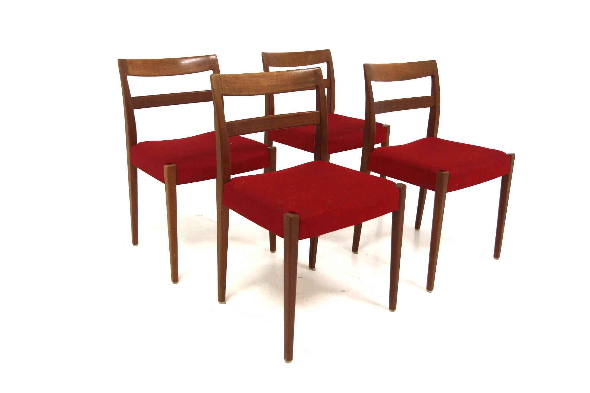 Set of 4 teak chairs "Garmi", Nils Jonsson, Troeds, Sweden, 1960