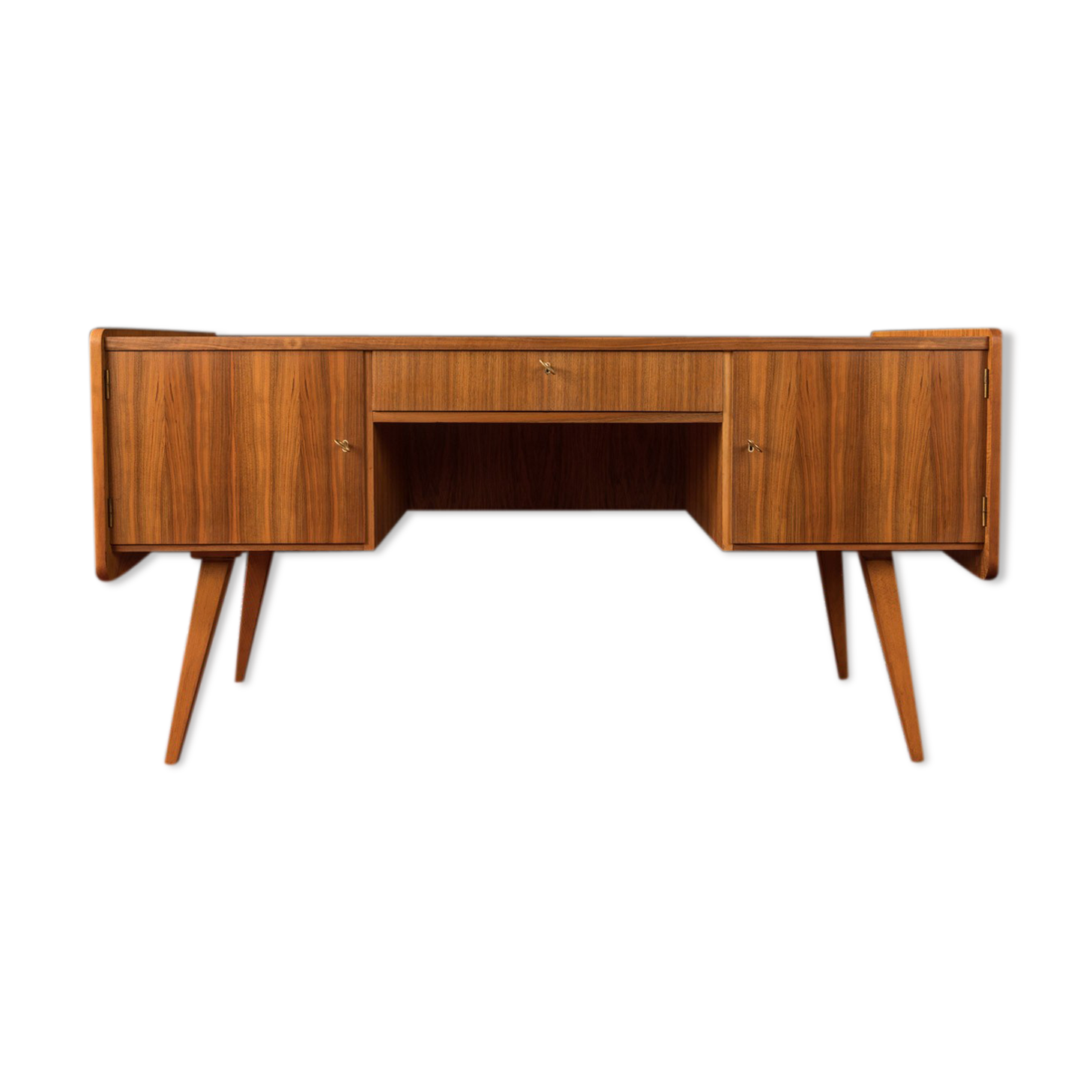 Walnut desk from the 1950s