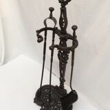 Wrought iron chimney serve