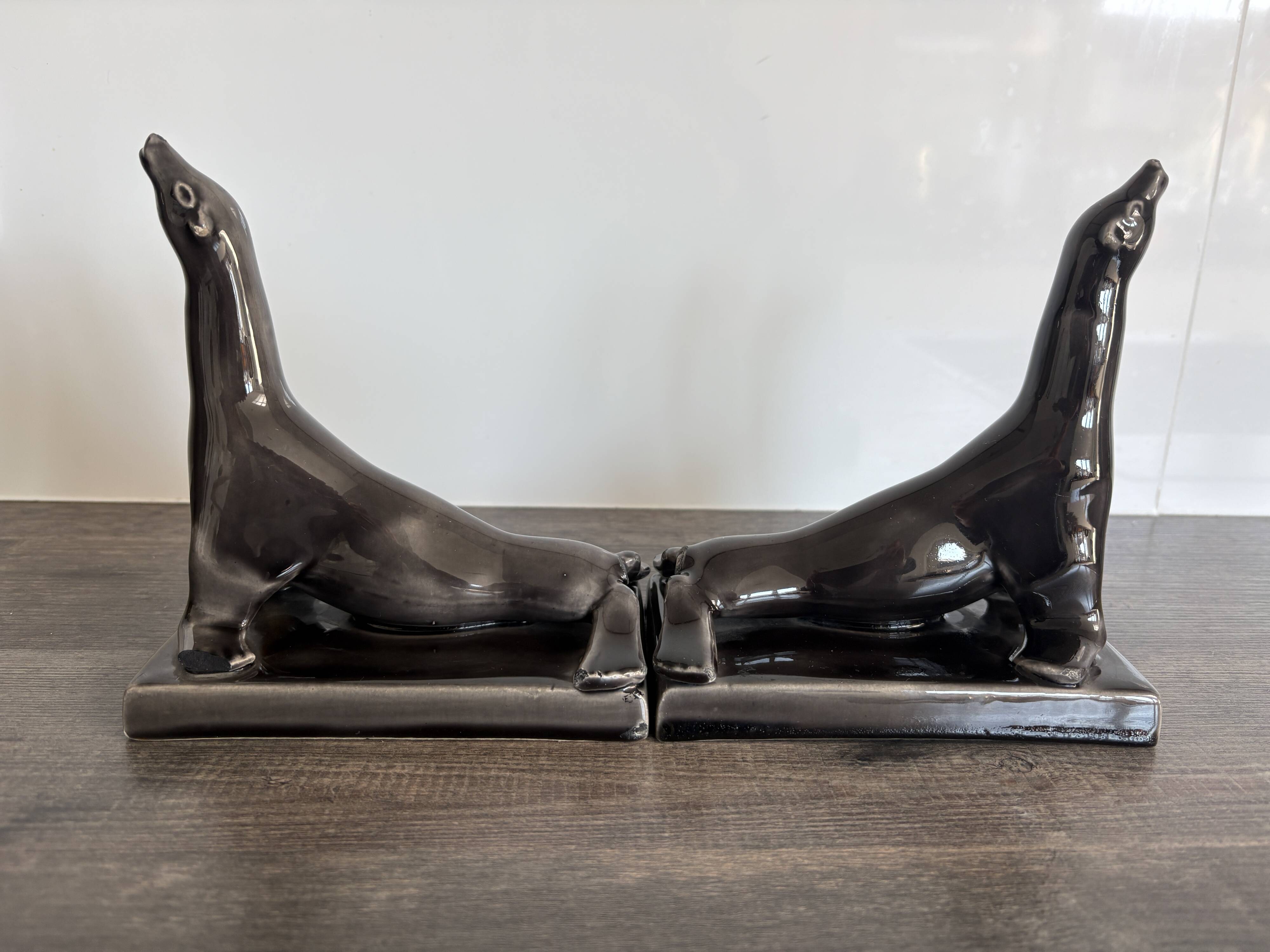 Pair of antique Art Deco bookends