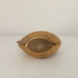 Large swan in solid gilded brass from the 50s