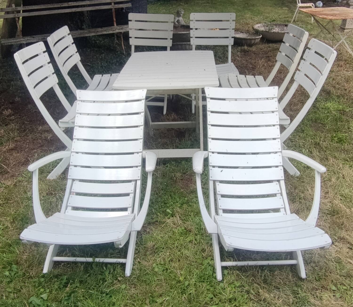 Vintage garden furniture R.Gleizes