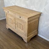 Buffet meuble TV chêne massif aérogommé