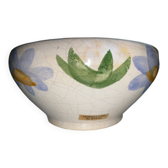 A bowl Pottery with fire from the swamp