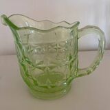 Uranium green pitcher 1930