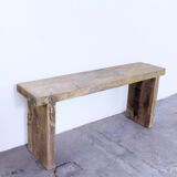 Beautiful wooden painter bench patina