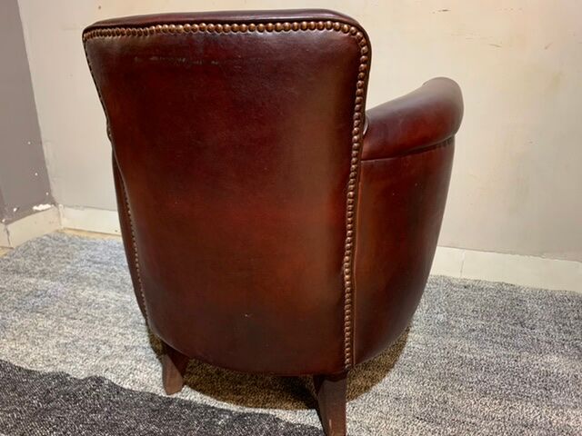Fauteuil club cuir