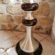 Space Age brushed aluminum floor lamp