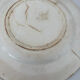 Flat plate iron earth Gien French earthenware eagle decoration - faience