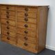 Apothecary furniture in French pine twentieth century