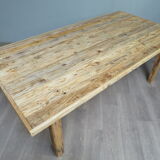 large rustic farmhouse table