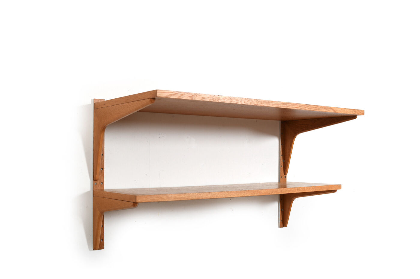 Small Danish Oak Shelves by HG Furniture 1960s