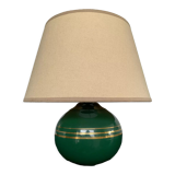 Vintage glazed ceramic lamp