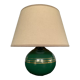 Vintage glazed ceramic lamp