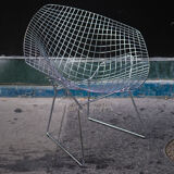 Diamond chair by Harry Bertoia, Knoll edition 2000