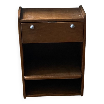 Scandinavian side furniture, vintage sofa end, design bedside table
