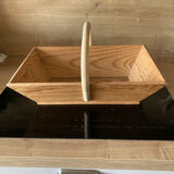 Wooden harvest basket