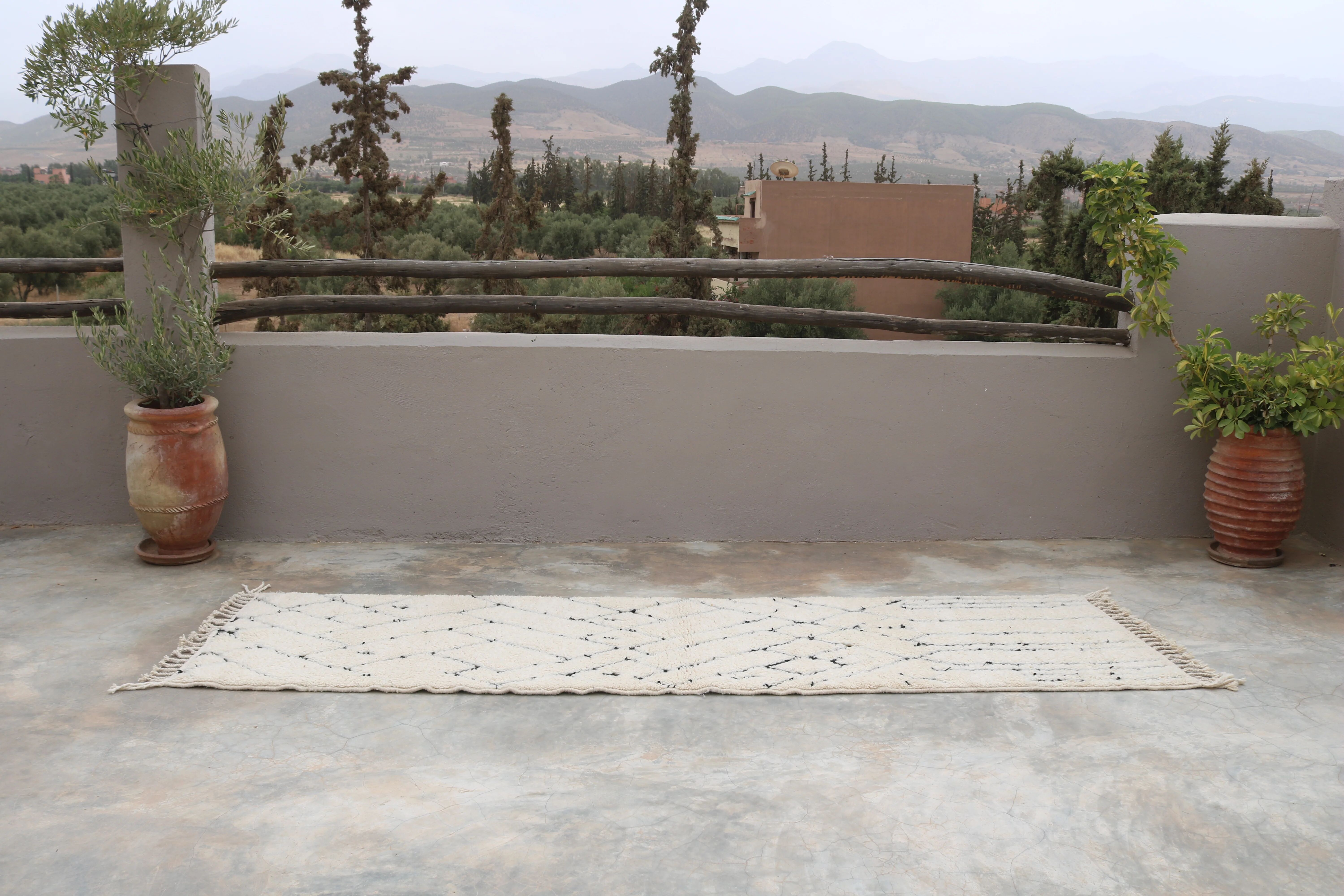 Tapis Beni Ouarain, 320 x 95 cm - R325