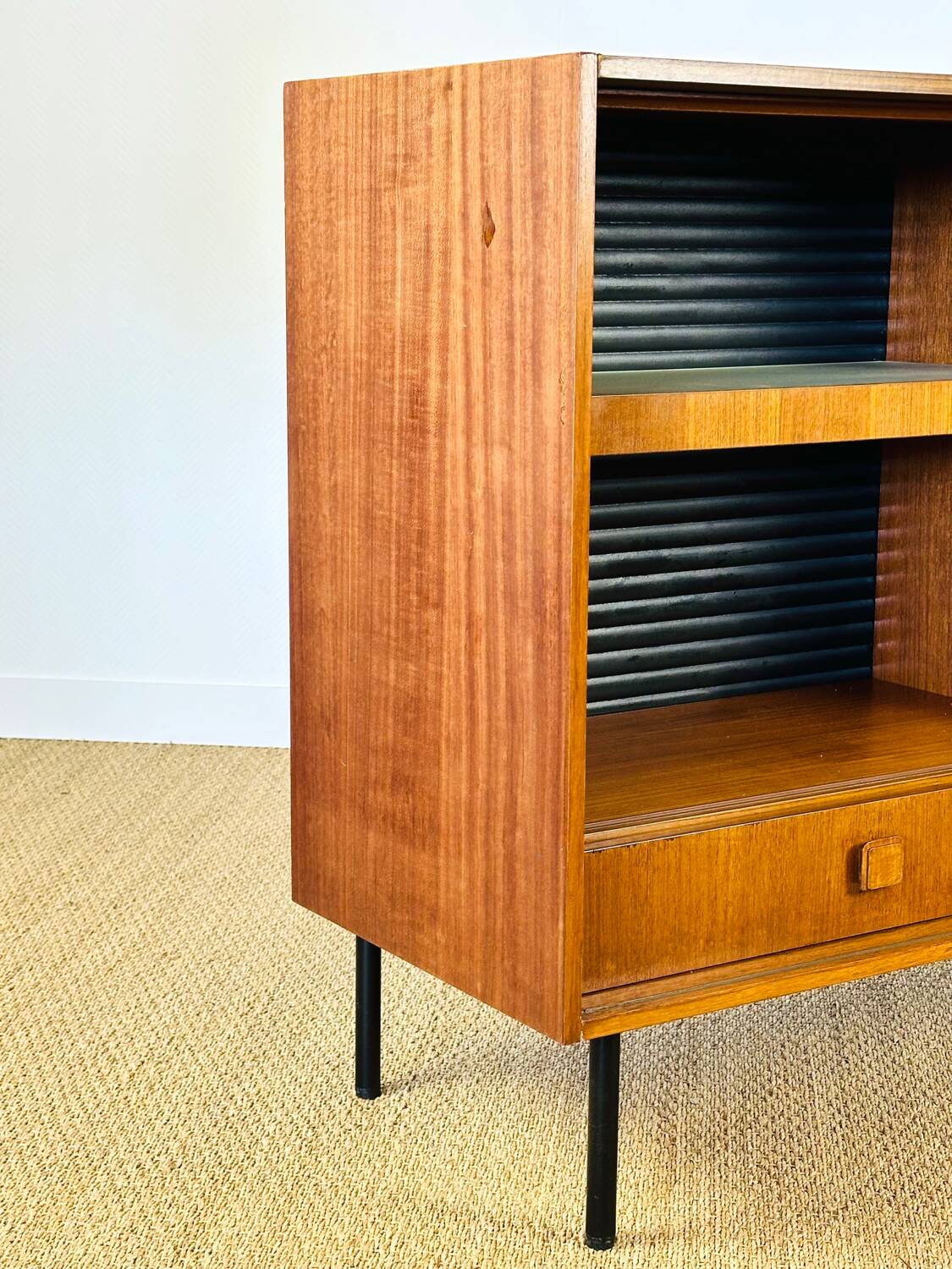 1960s high Scandinavian teak sideboard